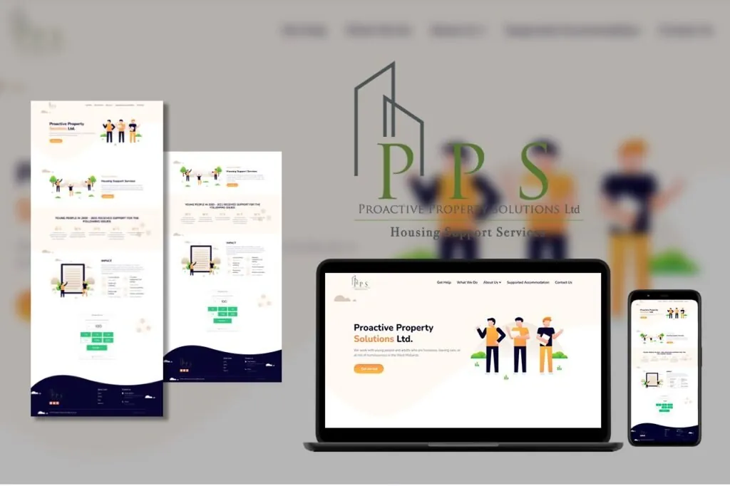 Proactive Property Solutions website
